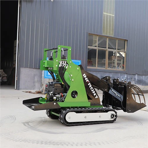 Grästraktor minilastare